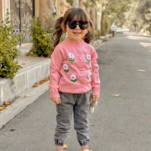 بلوز بافت دخترانه، مناسب ۵ تا ۱۰ سال