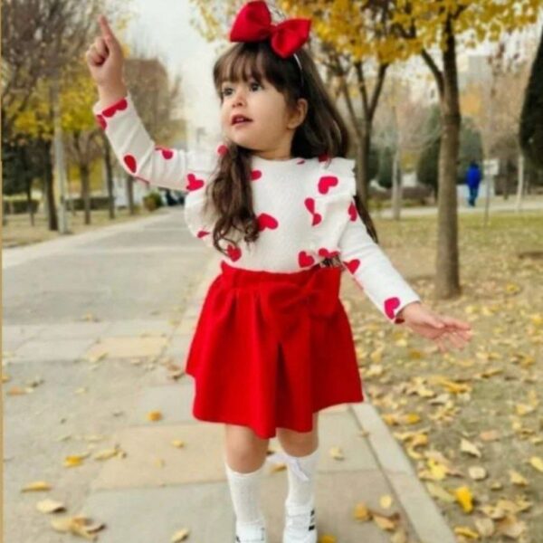 بلوز با دامن دخترانه ، از  6 ماه تا 6 سال - Image 7