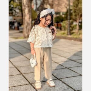 ست دخترانه، طرح گیپور، از 1 تا 8 سال